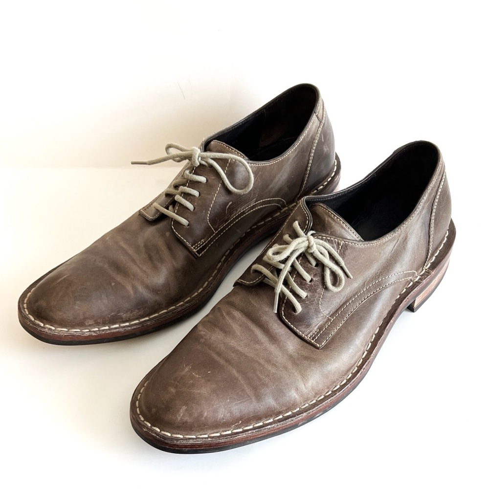 Cole Haan x Nike Air Leather Oxford Derby Dress Shoes